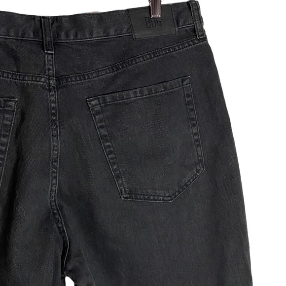 BDG Urban Outfitters DAD Slim Straight Leg Cropped Shorts Faded Black 36 - Picture 13 of 16